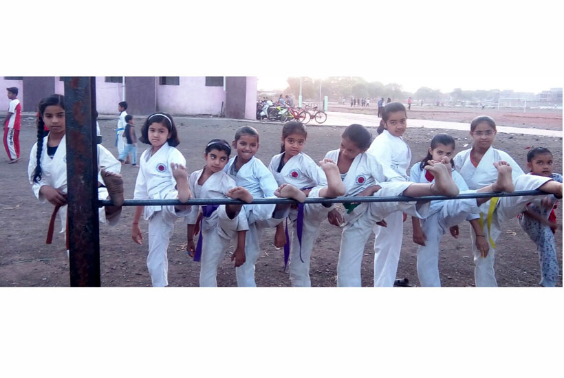 Ranjit Kathade - Karate Class, washim